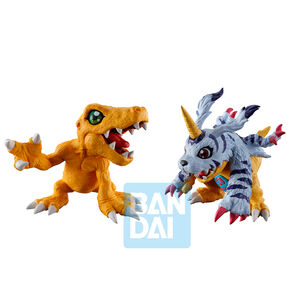 Digimon Adventure - Agumon & Gabumon Digimon Ultimate Evolution! Bandai Spirits Ichibansho Figure